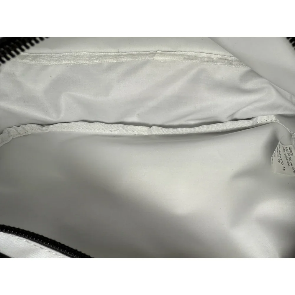 Scout Bag 3 Zip Toiletry Bag‎ FLEETWOOD BLACK Black White Medium Cosmetics